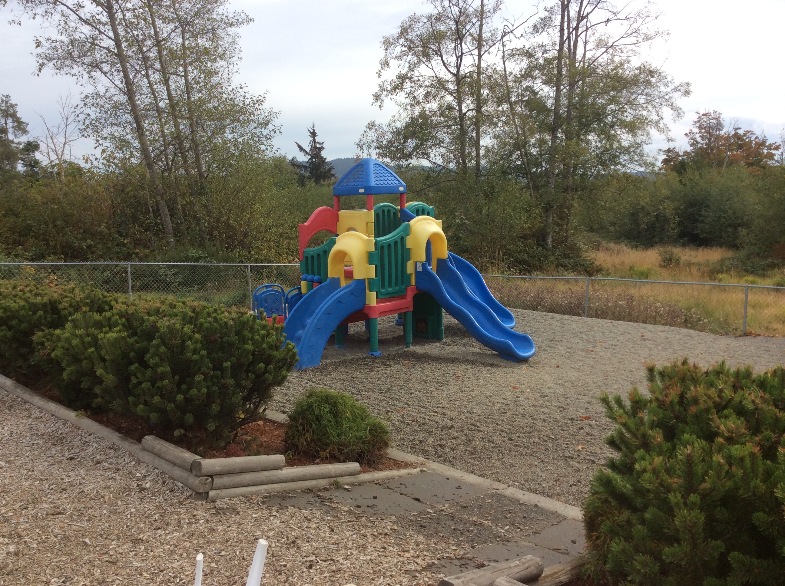 Group Daycare Backyard