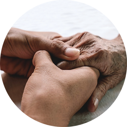 support elderly community, free complementary therapy