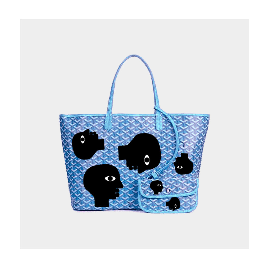 THE GOYARD BAG - BLUE