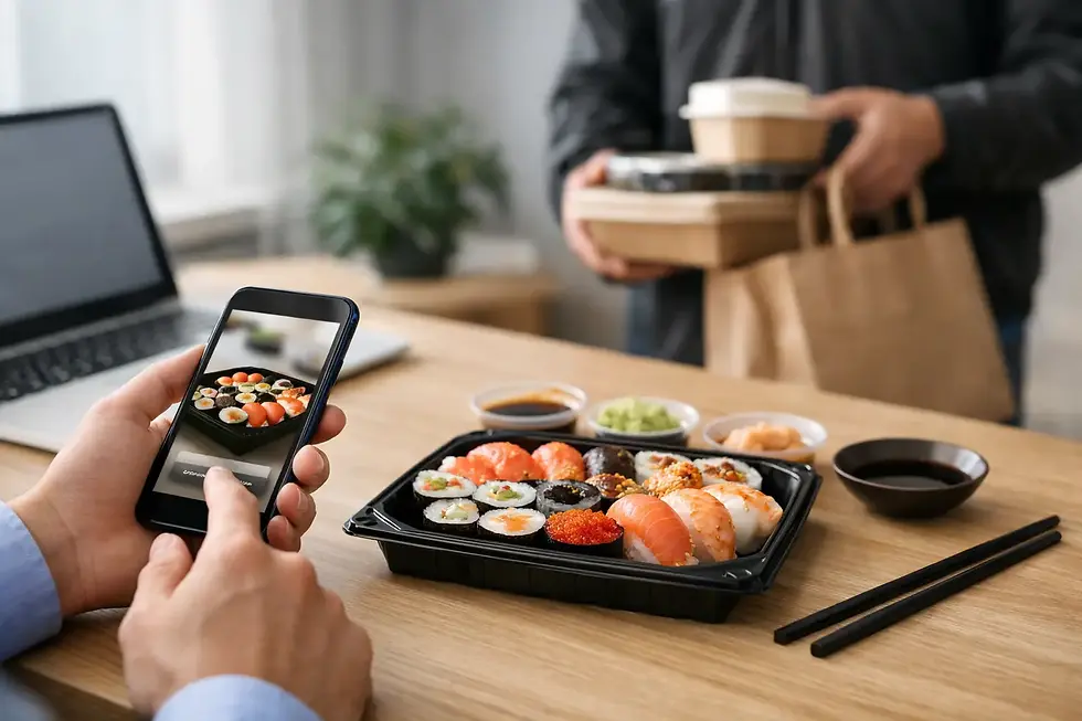 Как да поръчаме суши бързо без излишно чакане