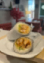 sushi burrito с пиле