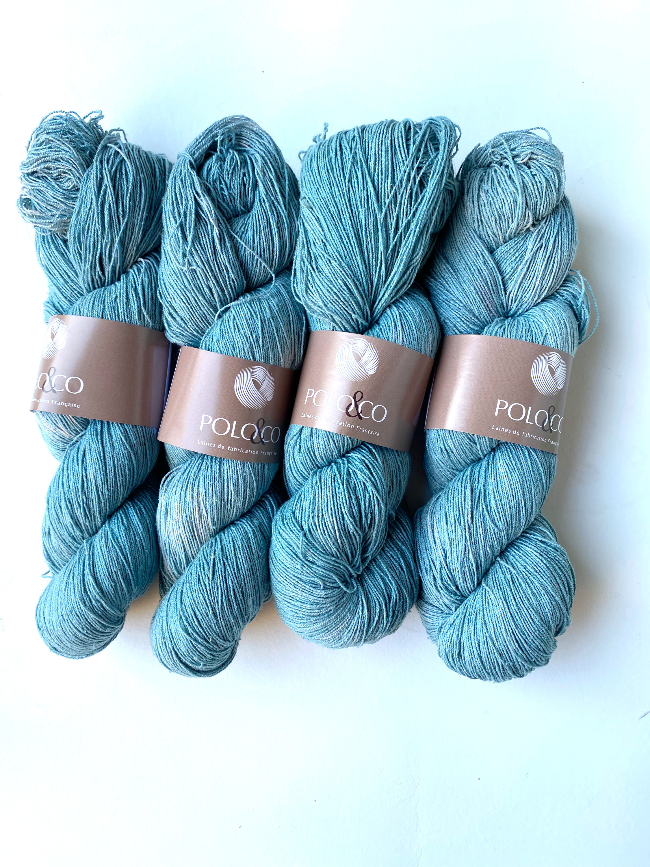 Bourrette de soie - denim