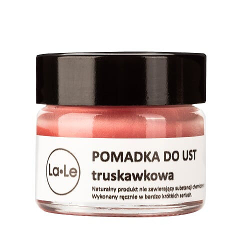 Pomadka Nawilżająca do Ust Truskawka 15ml La-Le