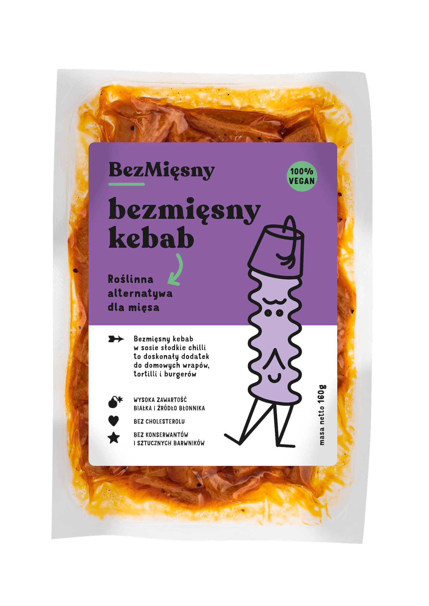 Bezmięsny Kebab 160g BezMięsny