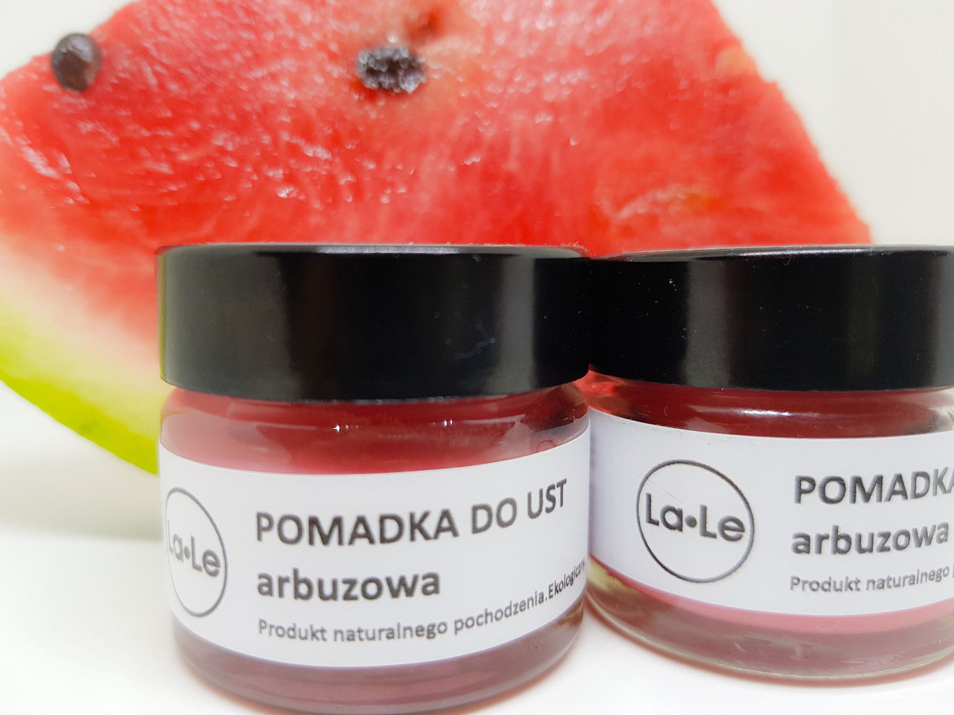 Pomadka Nawilżająca do Ust Arbuz La-Le 15ml