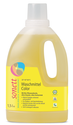 PŁYN DO PRANIA KOLOR BIO 1,5L -SONETT