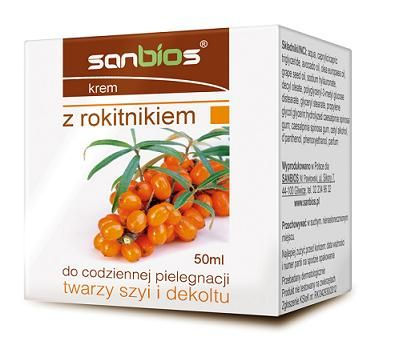 Krem z rokitnikiem 50ml Sanbios