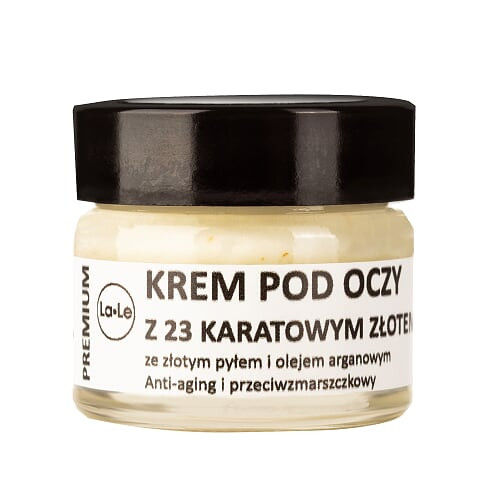 Krem Pod Oczy z 23 Karatowym Złotem 15ml La-Le