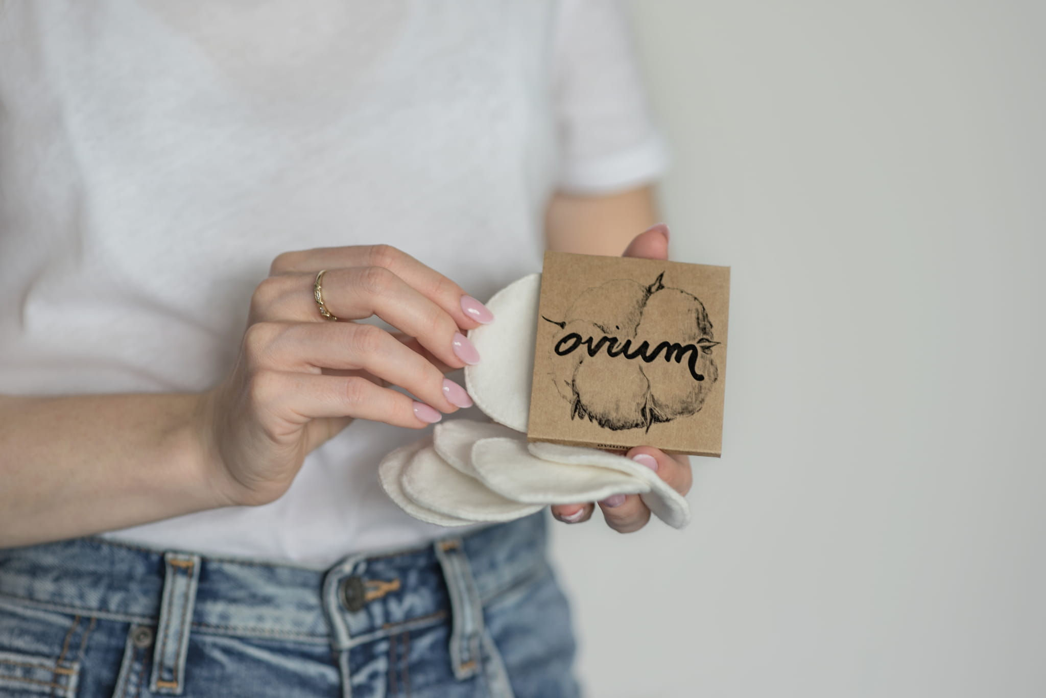 Wielorazowy płatek kosmetyczny - Ovium