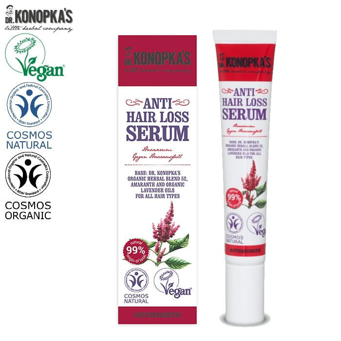 Serum Przeciw Wypadaniu Włosów - Wszystkie Typy Włosów 20ml Dr. Konopka's