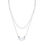 Thumbnail: Baila Luna Rainbow Moonstone Drop Necklace