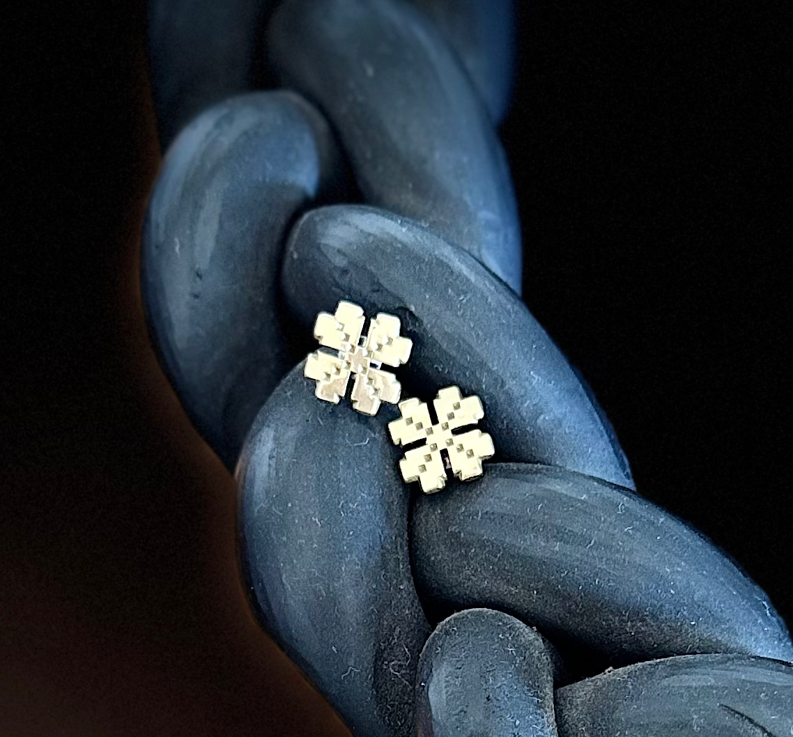 Shop the Auseklis Stud Earrings in bronze from Nord Haus