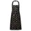 Thumbnail: Christmas tree Linen Blend Apron (black)