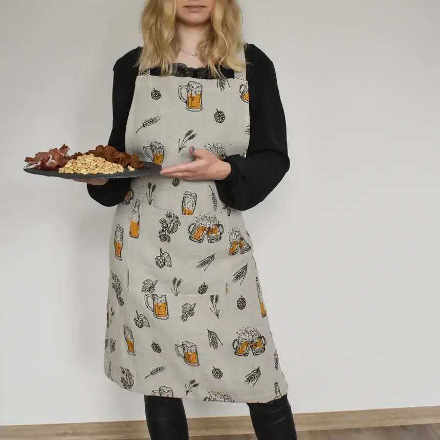 Thumbnail: ALUS Soft-wash Linen apron