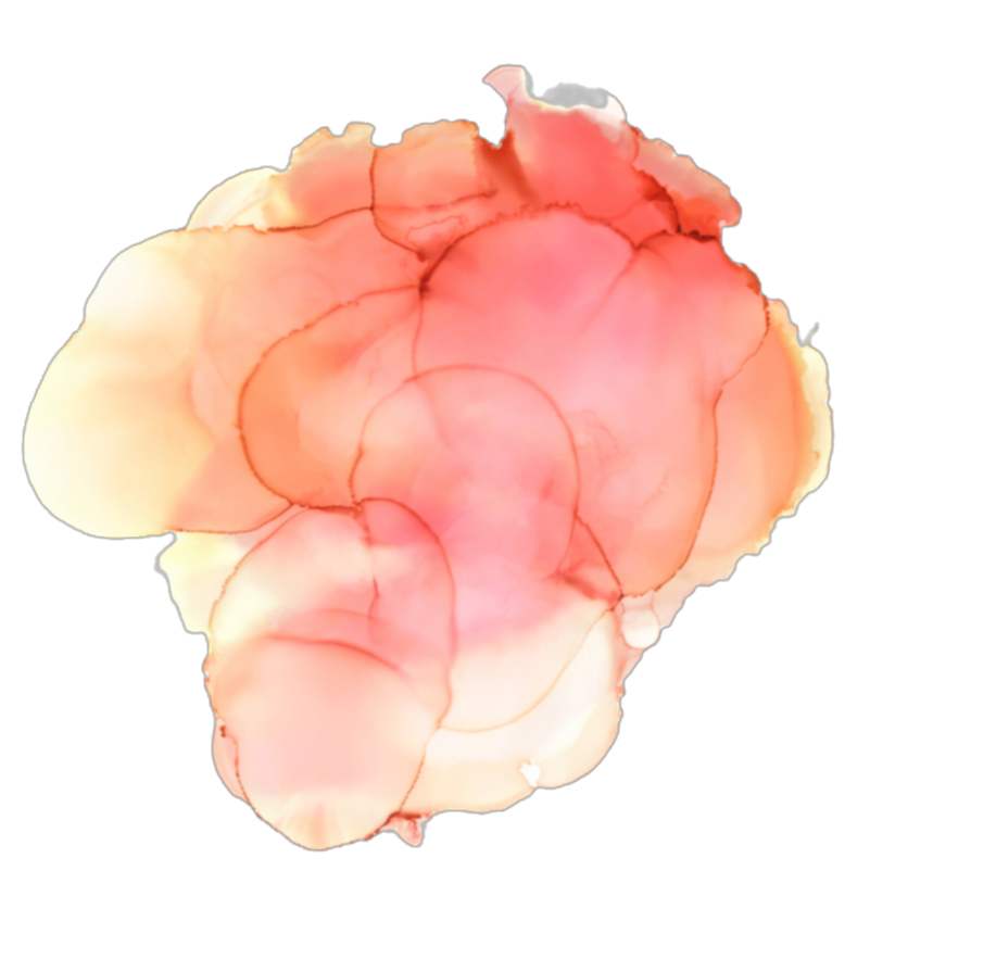 Creative watercolour brain image