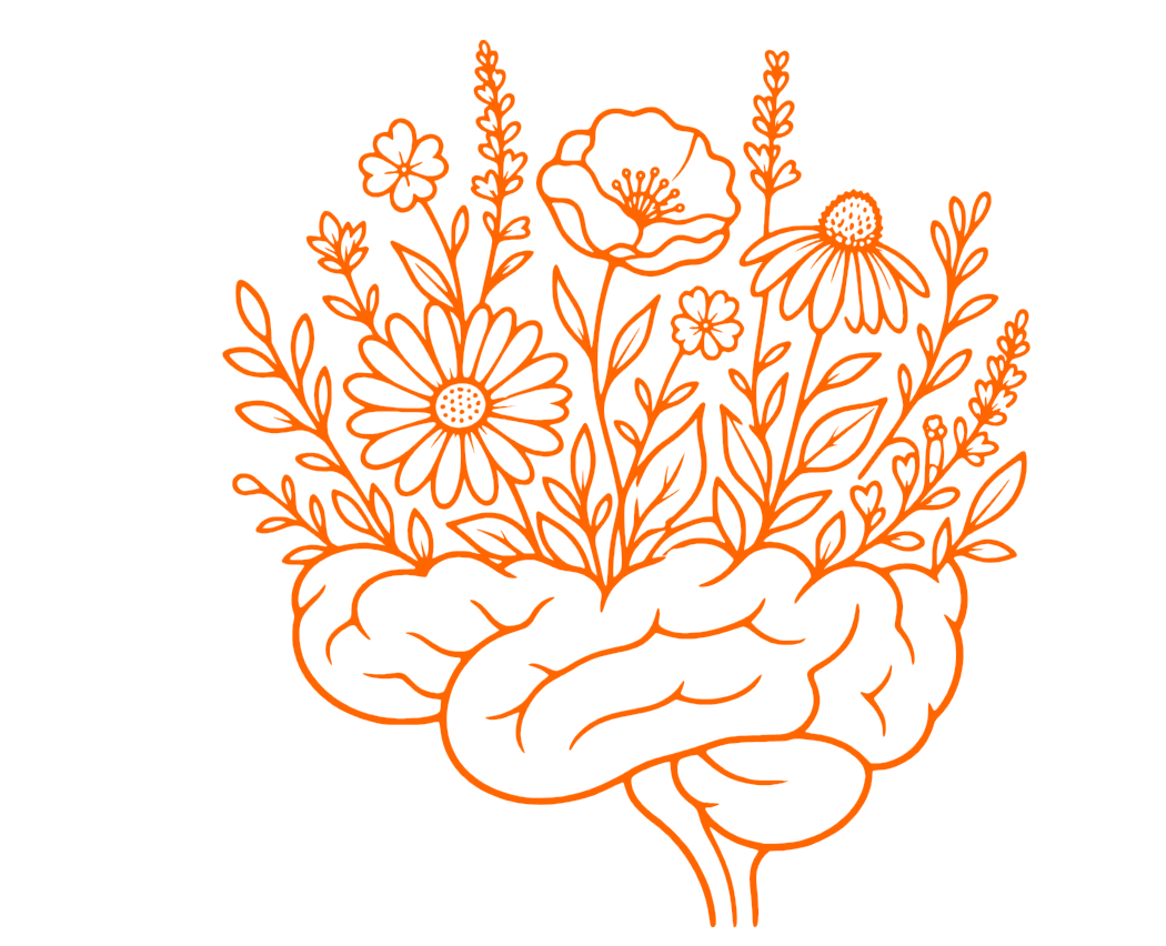 creative blossoming growing brain