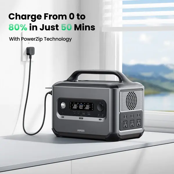 UGREEN PowerRoam 680Wh/600W Portable Power Station