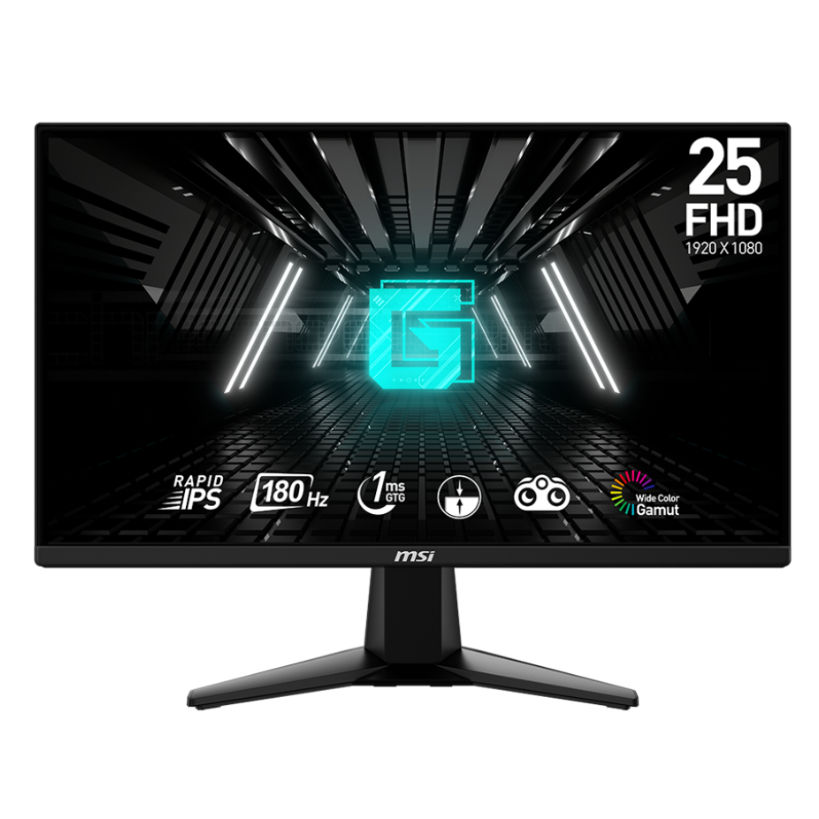 MSI G255F 25-inch FHD 180Hz Rapid IPS Gaming Monitor