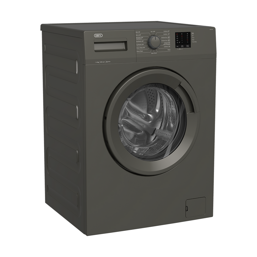 Defy 6 kg Front Loader Washing Machine - Manhattan Grey