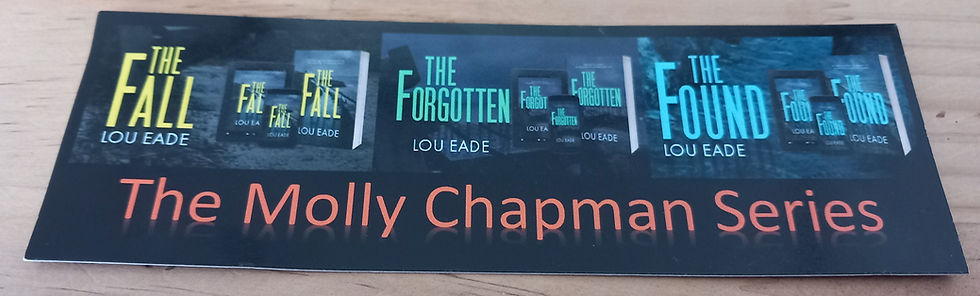 Thumbnail: The Molly Chapman Series - Custom Bookmark