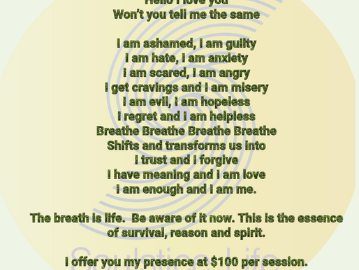 This is heart spirit breathwork.