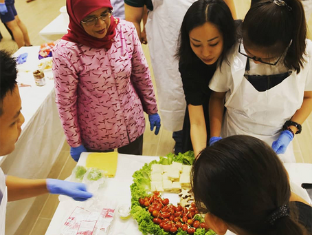 Food Art Workshop At Chen Su Lan Methodist Home