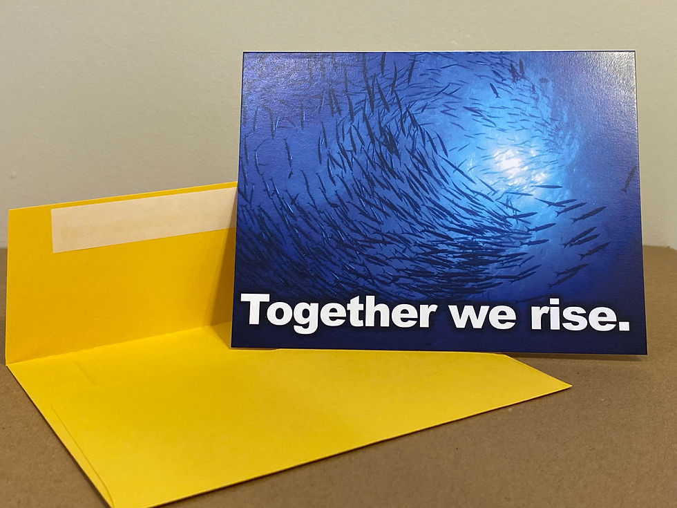 Thumbnail: Notecard - Together We Rise