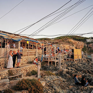 cenare sul trabucco al tramonto da mimì puglia