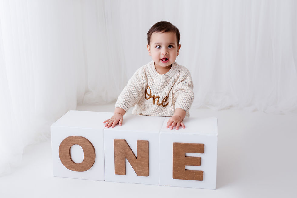 First birthday photo session Grays Essex
