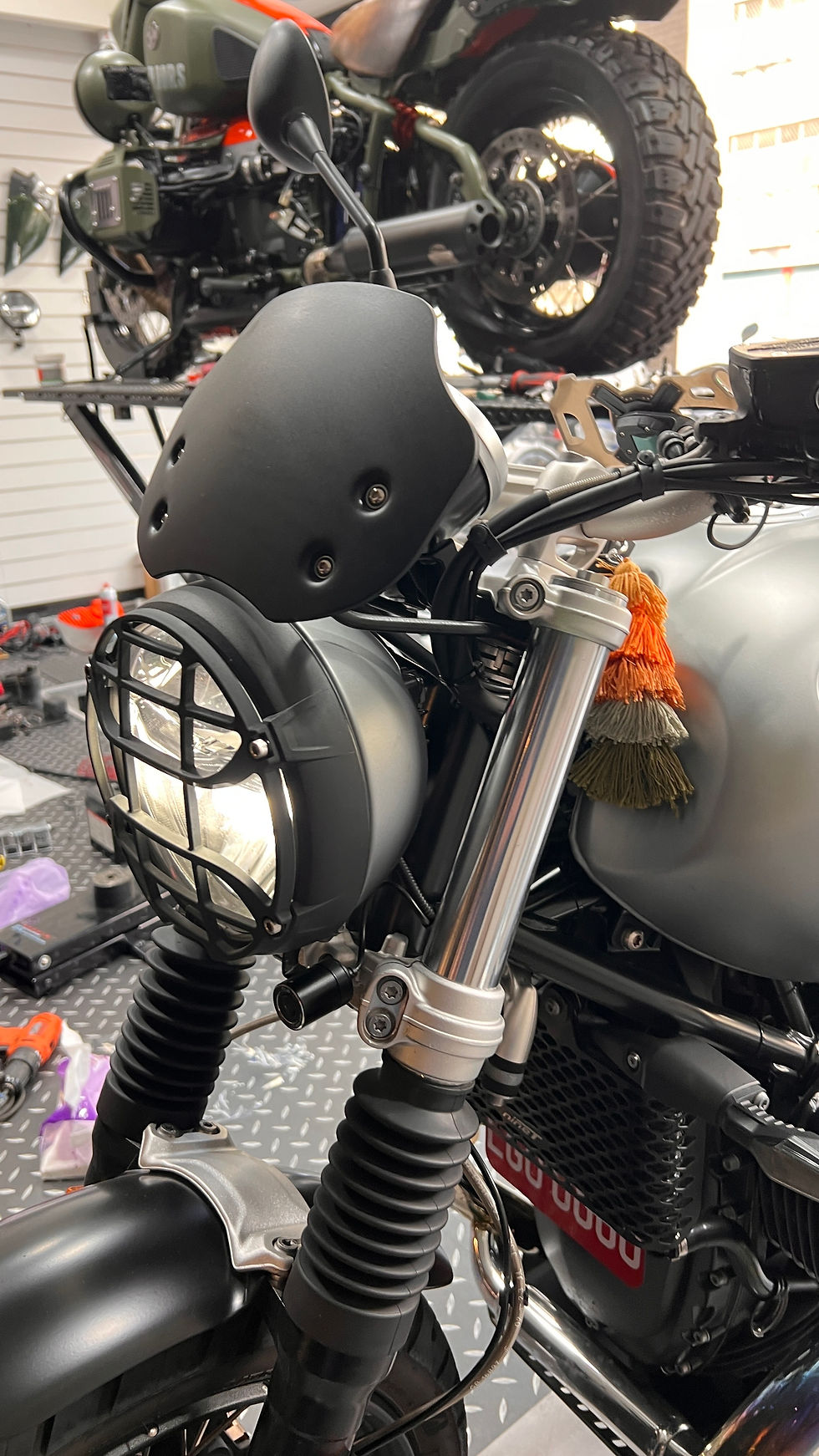 縮圖：DKdesign - BMW R nineT 小風罩 / 消光黑