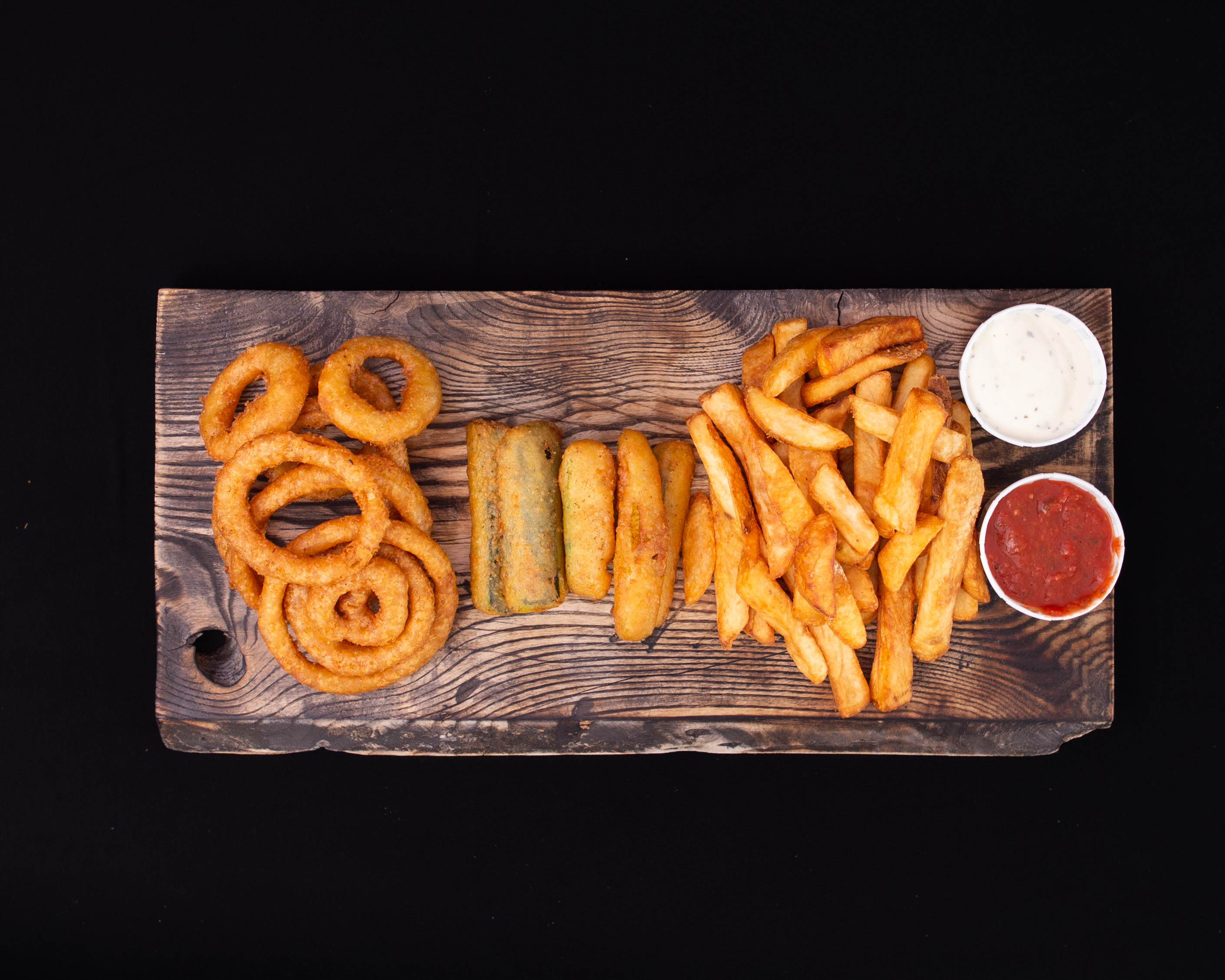 Arranged Food and Objects