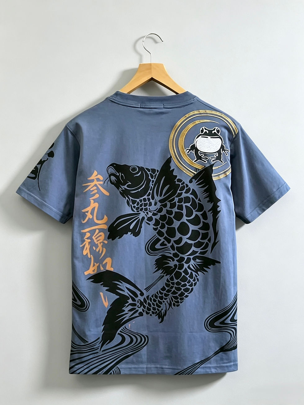 Thumbnail: 参丸一 ST-50063 -14 サンマルイチ『舞う鯉』半袖Tシャツ