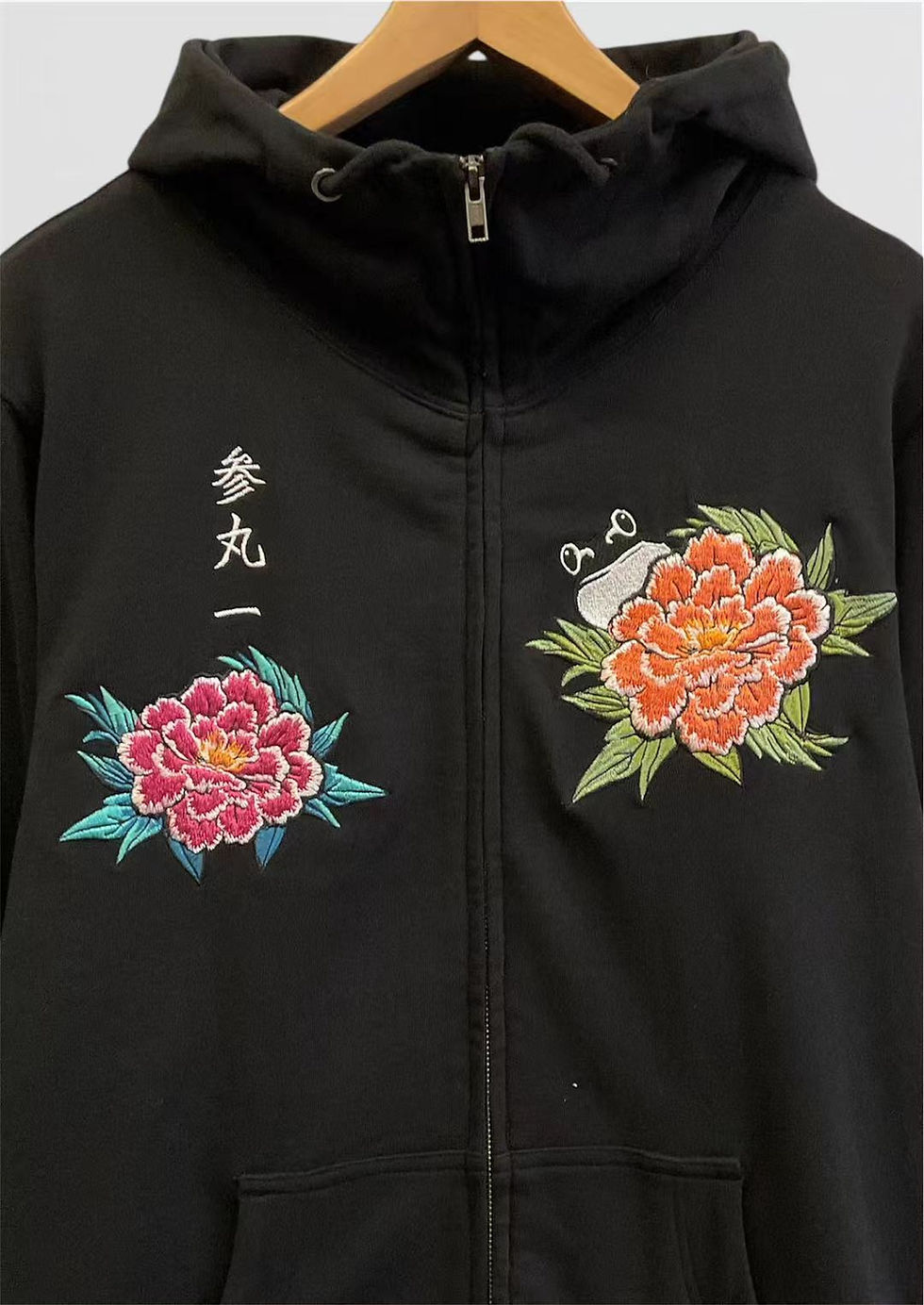 縮圖：参丸一 SM-50069 #86 サンマルイチ『百花繚乱』ALL刺繍パーカー