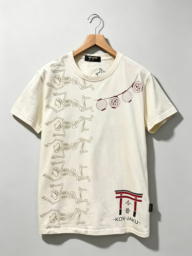 今昔 KJT-69001 -17 こんじゃく 『狐の夏祭り』半袖Tシャツ | 【公式
