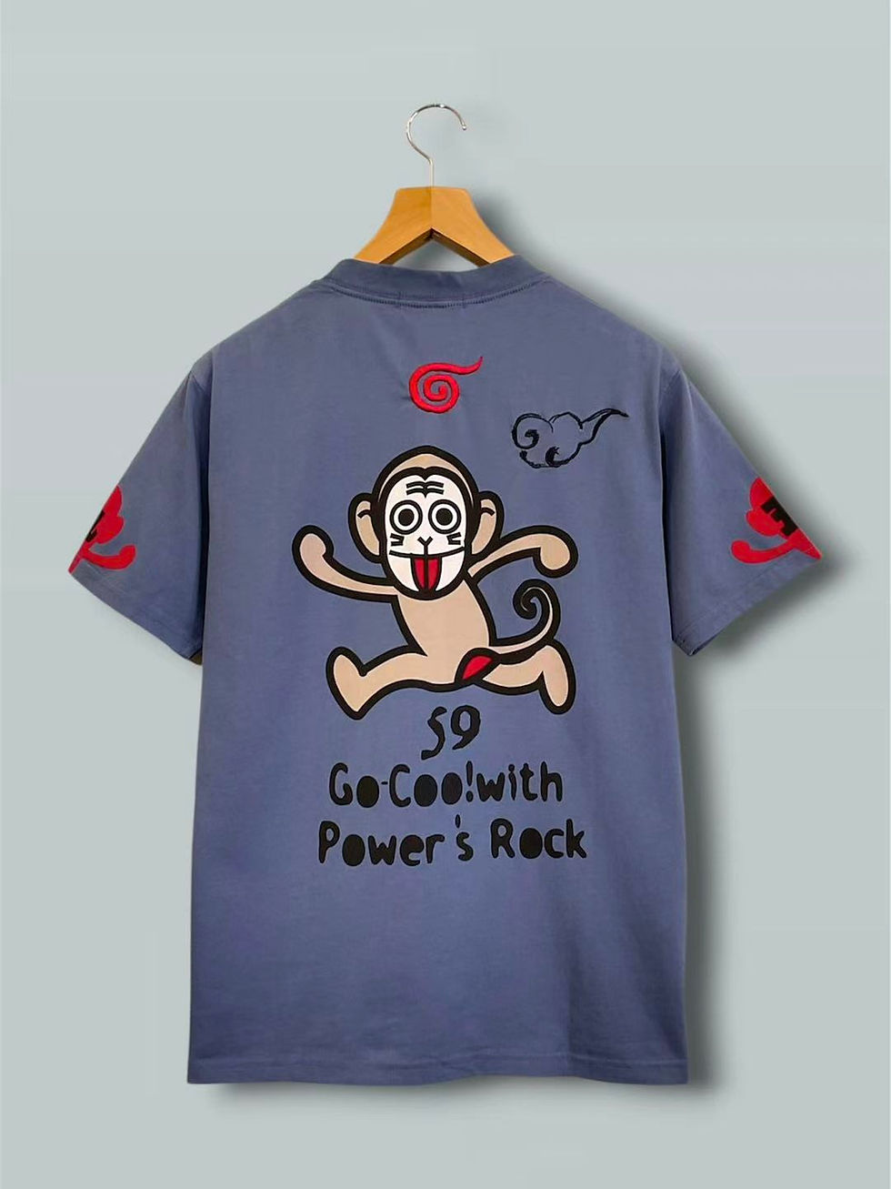 縮圖：悟空本舗 LGT-5982A #19 ゴクーGOCOO!!『三猿』半袖Tシャツ