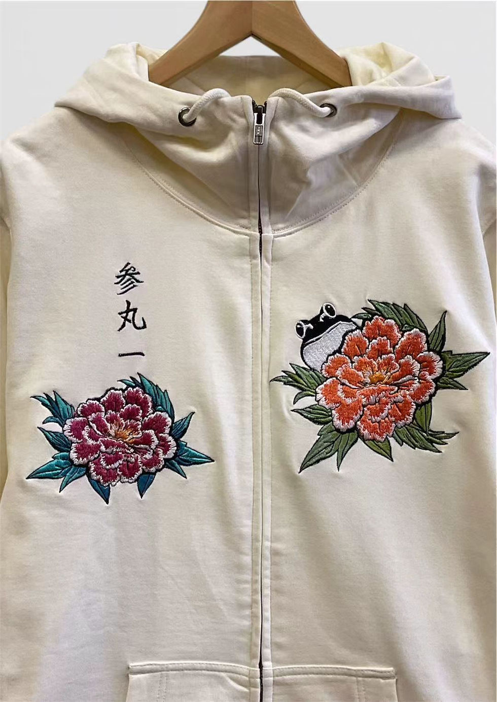 縮圖：参丸一 SM-50069 #86 サンマルイチ『百花繚乱』ALL刺繍パーカー