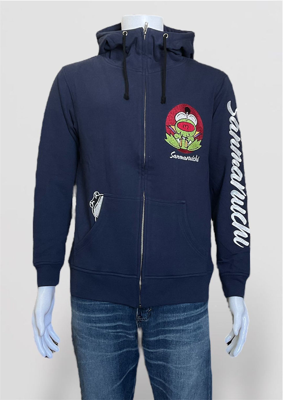 サムネイル： ○参丸一 SOP-50061 -53 サンマルイチ『殿様』総刺繍パーカー