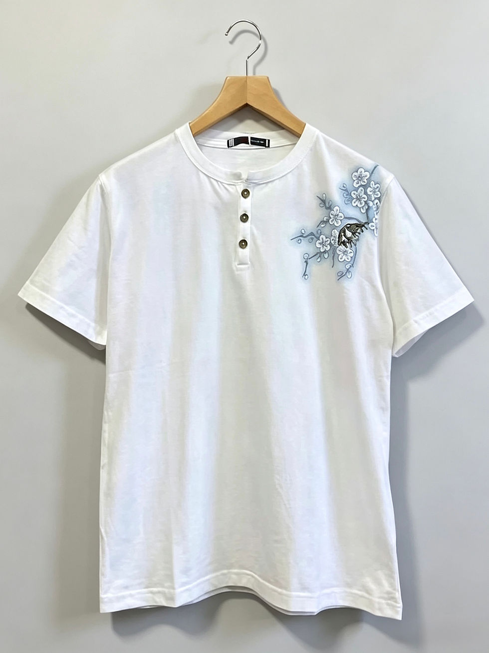 Thumbnail: 参丸一 SM-202104 #10  サンマルイチ『和風景』ヘンリー半袖Ｔシャツ