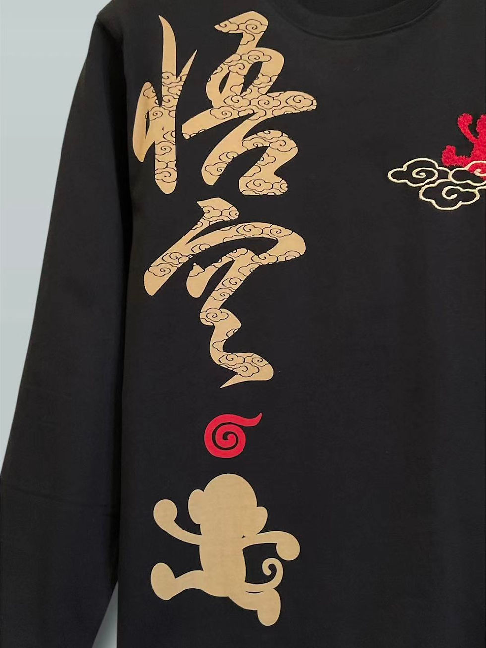 縮圖：悟空本舗 LGT-5986A #15 ゴクーGOCOO!!!『雲猿』長袖Tシャツ ロンT