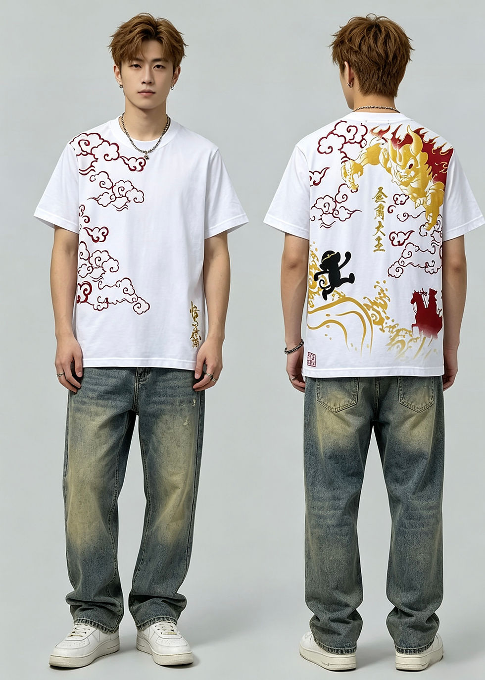 Thumbnail: 悟空本舗 LGｰ5993  #3 ゴクーGOCOO!!『金角大王激闘』半袖TシャツTee