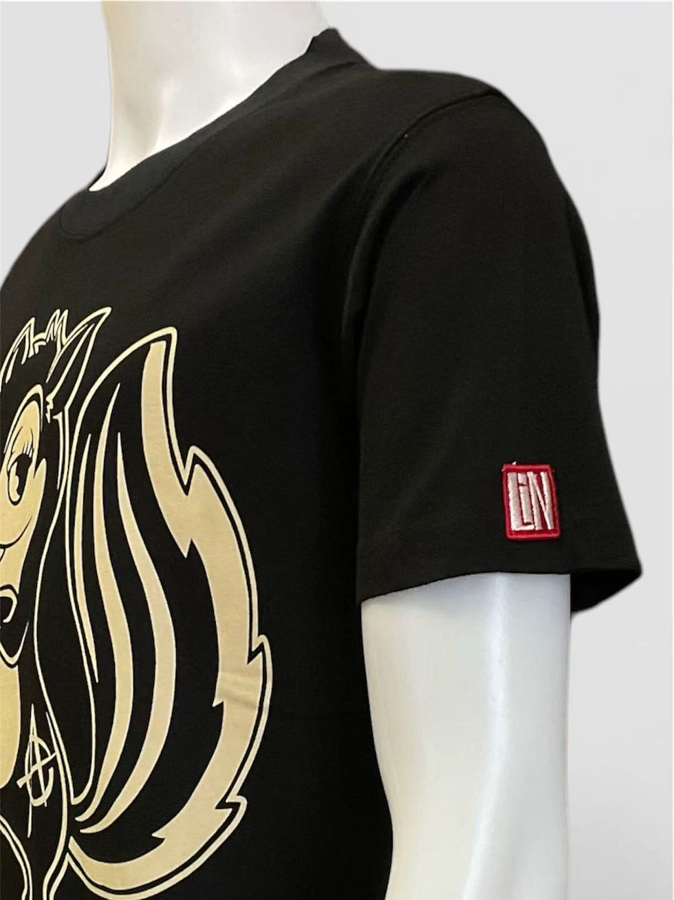 縮圖：LinリンALｰ75035 −3『ＲISKY ANARCHYロゴ』半袖Ｔシャツ
