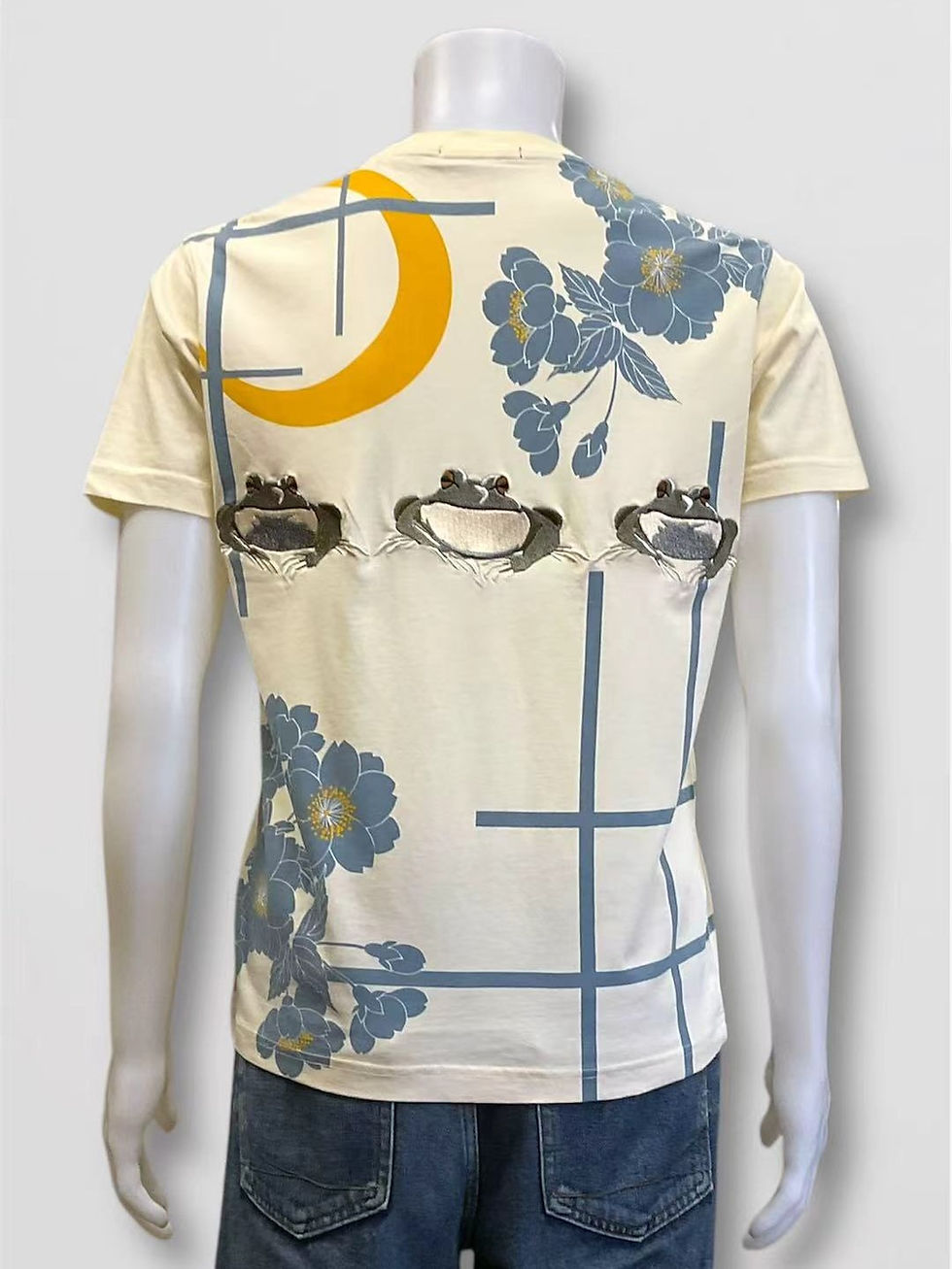 Thumbnail: 参丸一 ST-89012 -10  サンマルイチ『蛙兄弟』半袖Tシャツ