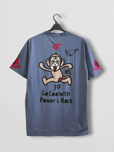 旅猿 03Tシャツ 〇悟空本舗 LGT-5982A −38 ゴクーGOCOO!!『三猿』半袖