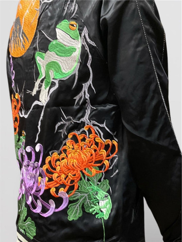 〇参丸一 SM-89014 -34 サンマルイチ『菊祭り蛙到来』リバーシブル