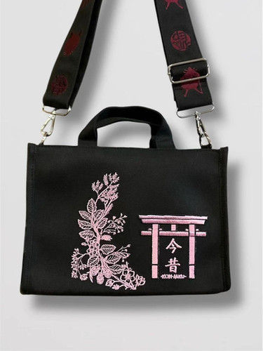 k*l様 ⭐︎激レア⭐︎希少⭐︎シャチの歯　骨董品 今昔 KJ-29147 こんじゃく 総刺繡トートバッグ | 【公式】参丸一