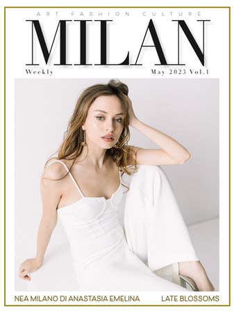 Interview for MILAN Weekly with Nea Milano di Anastasia Emelina italian brand of bridal accessories