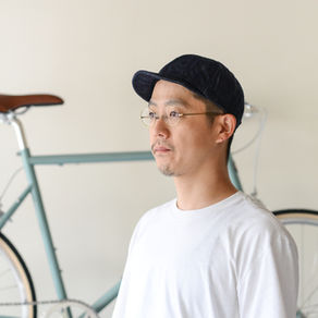 岡山デニムのベースボールキャップ