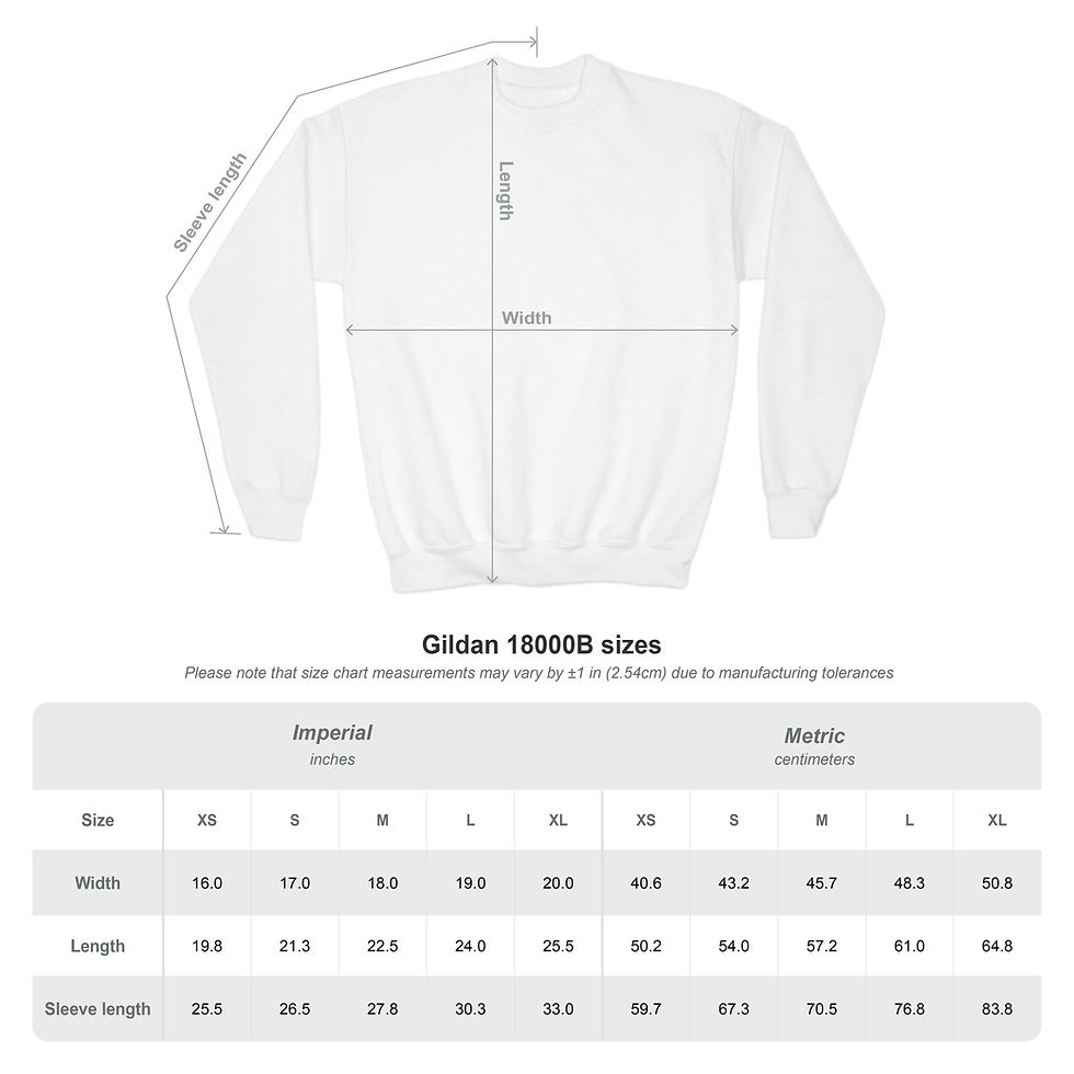 Thumbnail: Youth Crewneck Sweatshirt