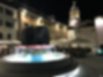 Kobler Square by night