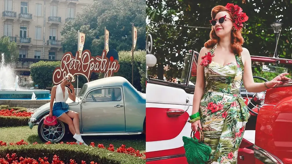 Vintage moda i klasični automobili na RetrOpatiji 2026 u Opatiji